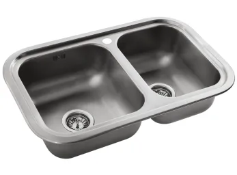 PILETA DOBLE LINEA LUJO 405 64x37x20